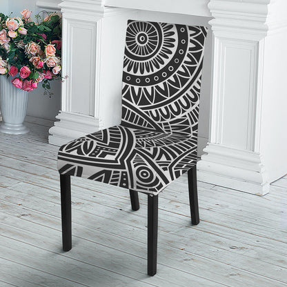 Hawaii Polynesian Tribal Print Dining Chair Slipcover