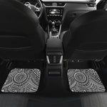 Hawaii Polynesian Tribal Print Front and Back Car Floor Mats