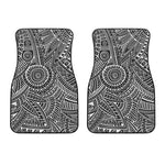 Hawaii Polynesian Tribal Print Front Car Floor Mats
