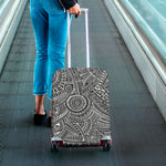 Hawaii Polynesian Tribal Print Luggage Cover