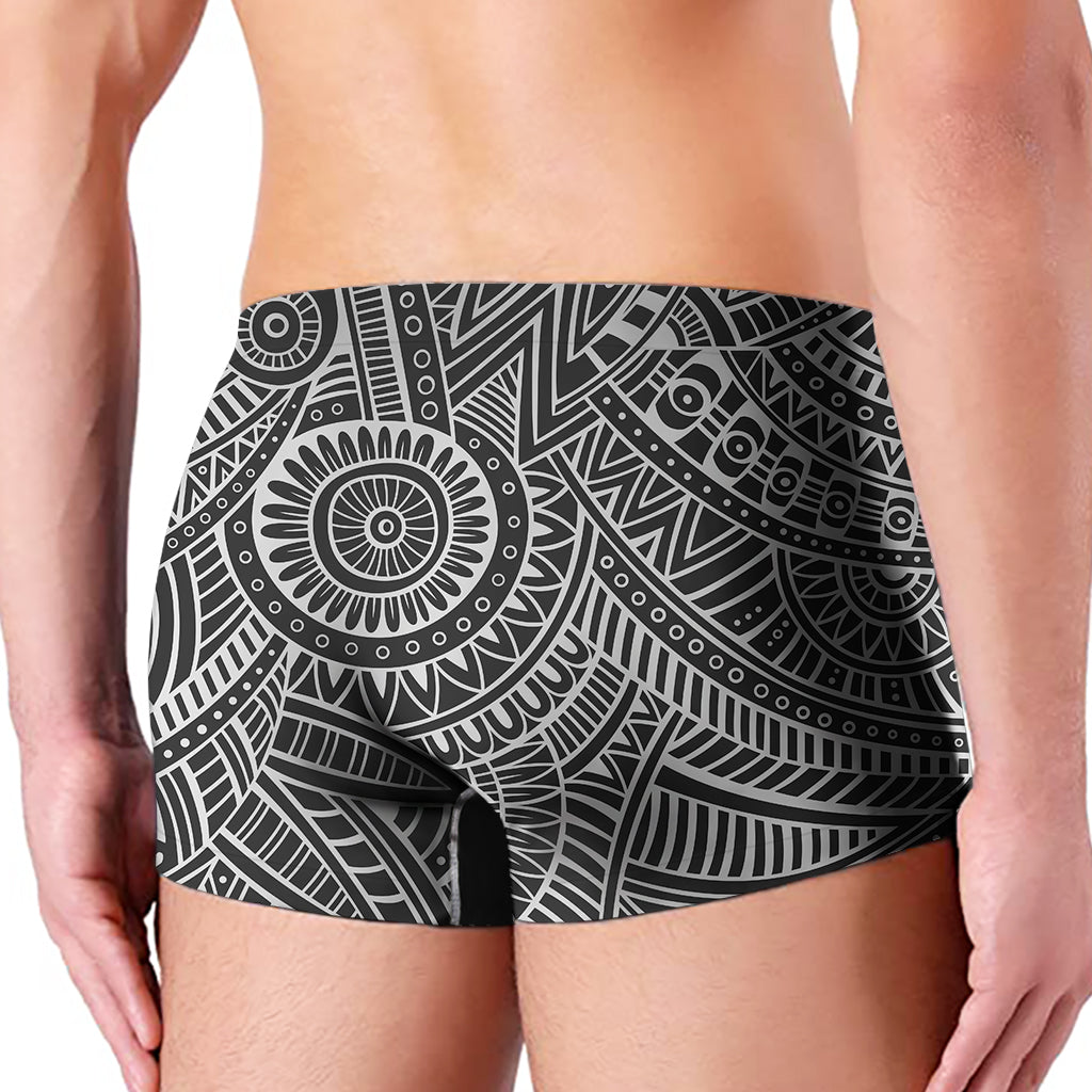 Hawaii Polynesian Tribal Print Men's Boxer Briefs