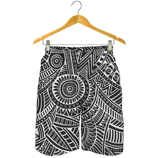 Hawaii Polynesian Tribal Print Men's Shorts
