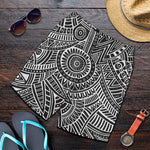 Hawaii Polynesian Tribal Print Men's Shorts