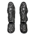 Hawaii Polynesian Tribal Print Muay Thai Shin Guards