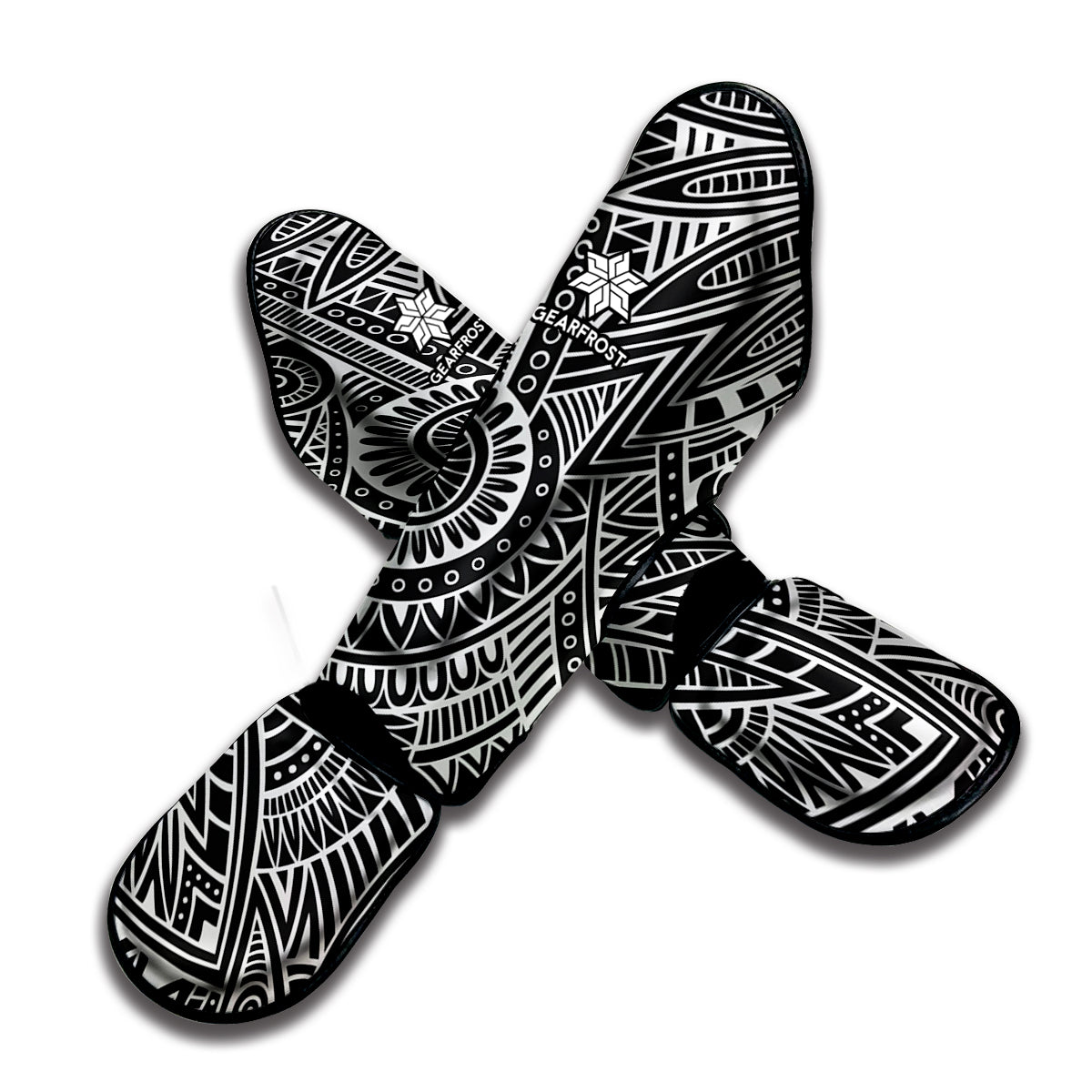 Hawaii Polynesian Tribal Print Muay Thai Shin Guard