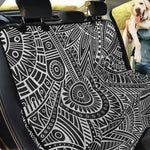 Hawaii Polynesian Tribal Print Pet Car Back Seat Cover