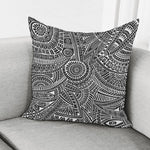 Hawaii Polynesian Tribal Print Pillow Cover