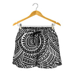 Hawaii Polynesian Tribal Print Women's Shorts