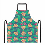 Hawaii Tropical Paradise Pattern Print Apron