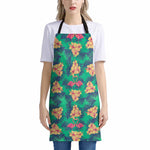 Hawaii Tropical Paradise Pattern Print Apron