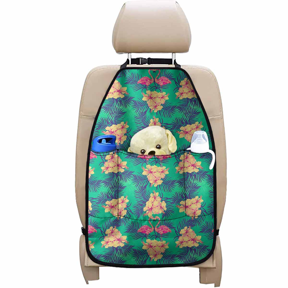 Hawaii Tropical Paradise Pattern Print Car Seat Organizers
