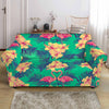 Hawaii Tropical Paradise Pattern Print Loveseat Slipcover