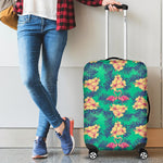 Hawaii Tropical Paradise Pattern Print Luggage Cover GearFrost