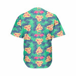 Hawaii Tropical Paradise Pattern Print Men's Baseball Jersey
