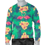 Hawaii Tropical Paradise Pattern Print Men's Crewneck Sweatshirt GearFrost