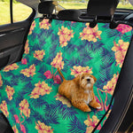 Hawaii Tropical Paradise Pattern Print Pet Car Back Seat Cover
