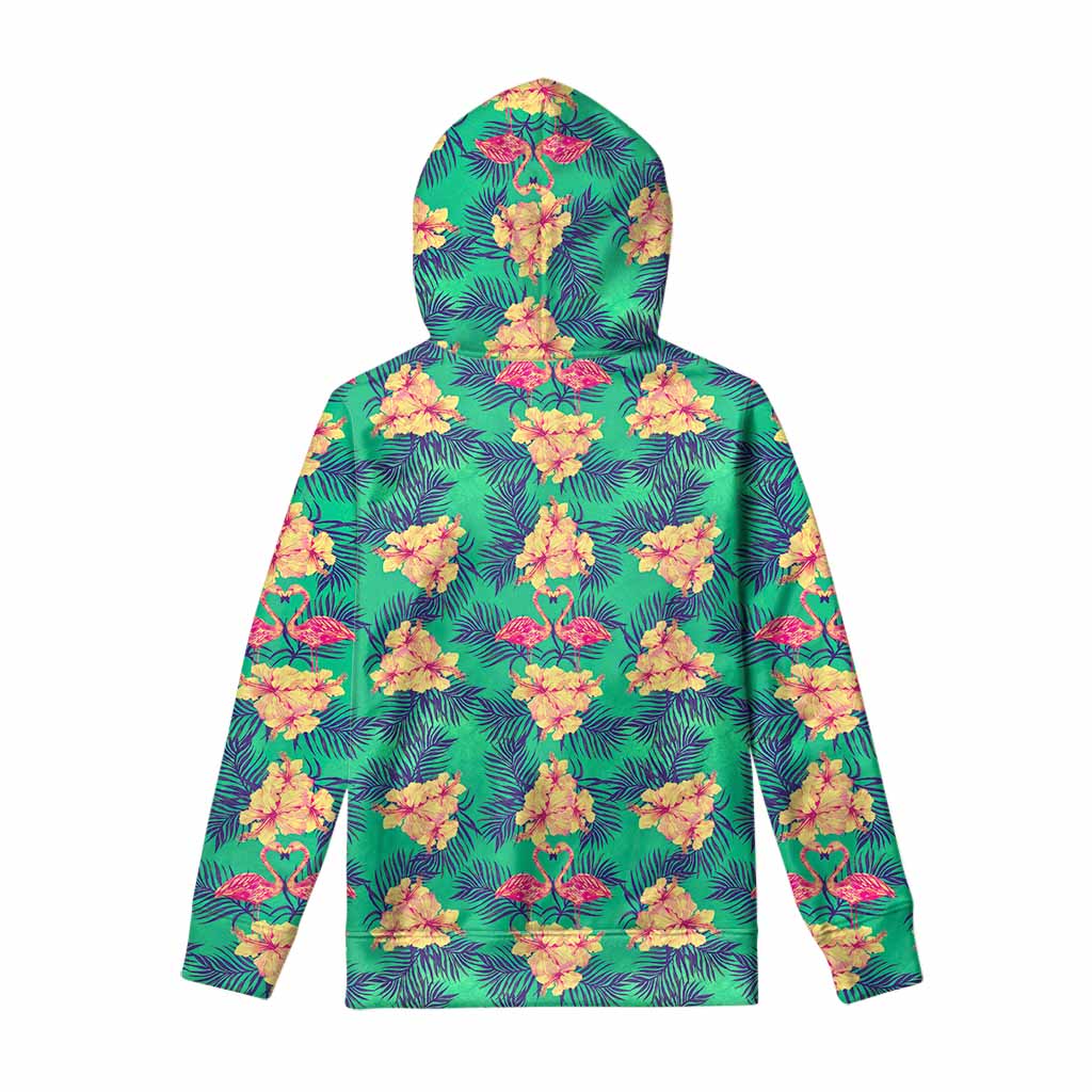 Hawaii Tropical Paradise Pattern Print Pullover Hoodie