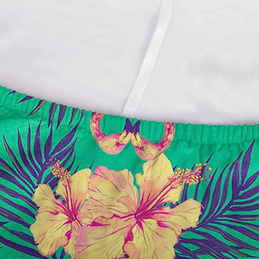 Hawaii Tropical Paradise Pattern Print Sofa Cover