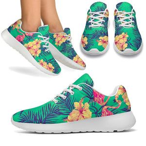 Hawaii Tropical Paradise Pattern Print Sport Shoes GearFrost