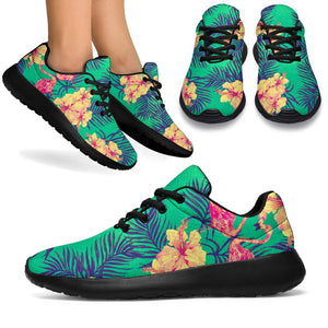 Hawaii Tropical Paradise Pattern Print Sport Shoes GearFrost