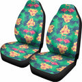 Hawaii Tropical Paradise Pattern Print Universal Fit Car Seat Covers