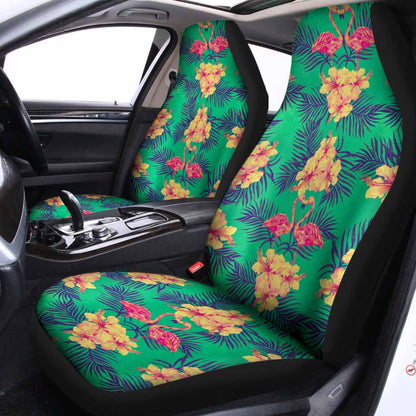 Hawaii Tropical Paradise Pattern Print Universal Fit Car Seat Covers