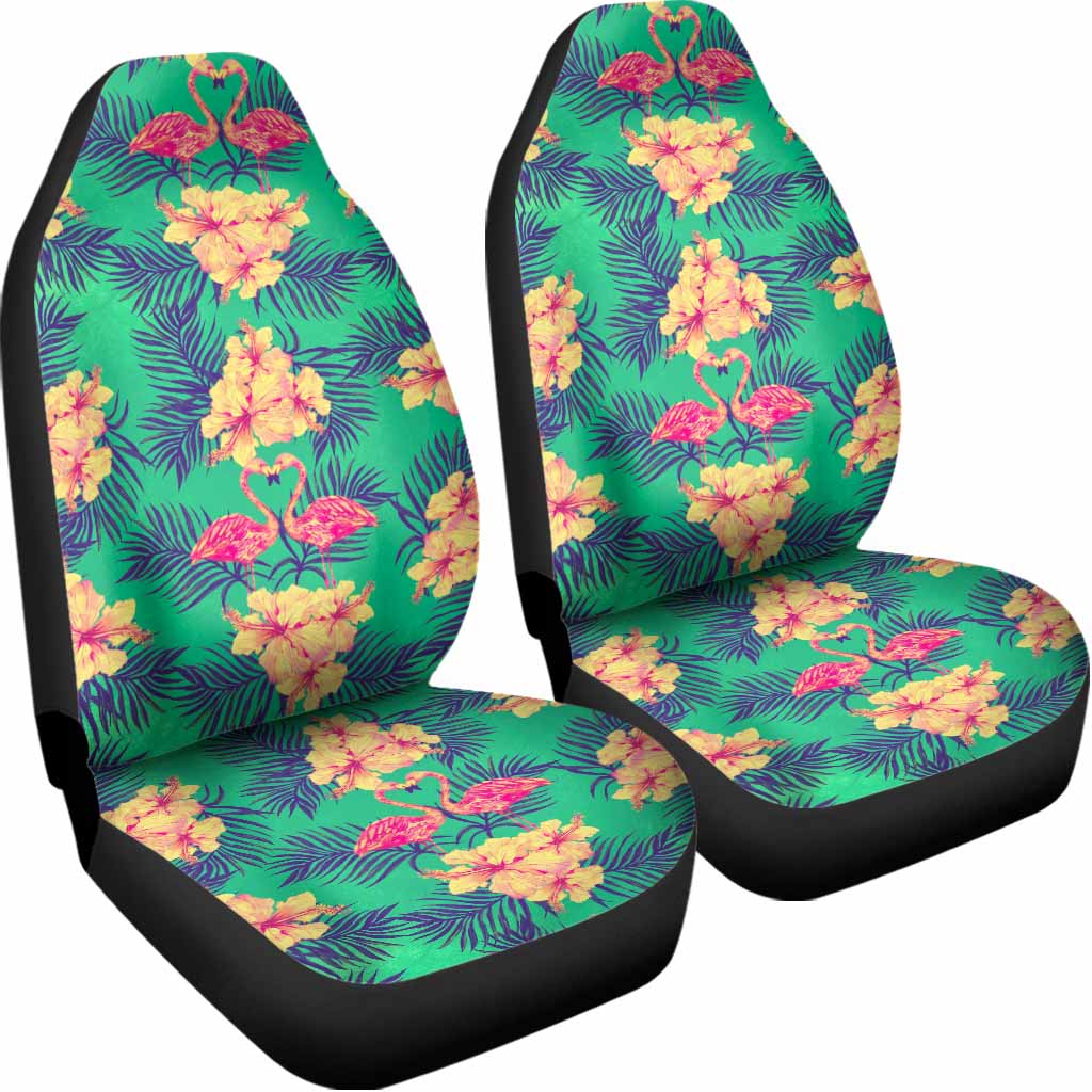 Hawaii Tropical Paradise Pattern Print Universal Fit Car Seat Covers