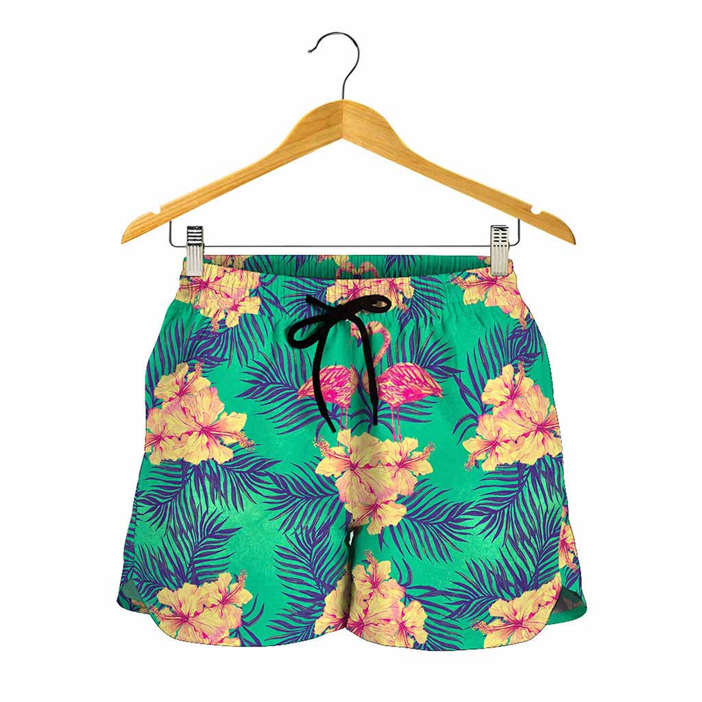 Hawaii Tropical Paradise Pattern Print Women's Shorts