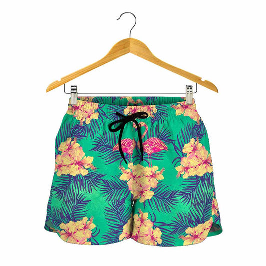 Hawaii Tropical Paradise Pattern Print Women's Shorts