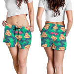 Hawaii Tropical Paradise Pattern Print Women's Shorts