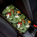 Hawaii Tropical Plants Pattern Print Car Center Console Cover
