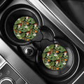 Hawaii Tropical Plants Pattern Print Car Coasters