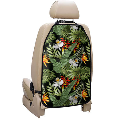 Hawaii Tropical Plants Pattern Print Car Seat Organizers