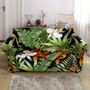 Hawaii Tropical Plants Pattern Print Loveseat Slipcover