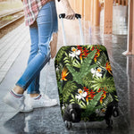Hawaii Tropical Plants Pattern Print Luggage Cover GearFrost