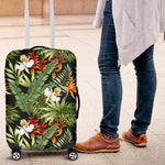 Hawaii Tropical Plants Pattern Print Luggage Cover GearFrost