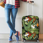 Hawaii Tropical Plants Pattern Print Luggage Cover GearFrost