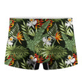 Hawaii Tropical Plants Pattern Print Men's Boxer Briefs