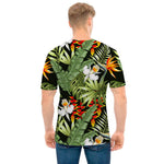 Hawaii Tropical Plants Pattern Print Men's T-Shirt