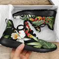 Hawaii Tropical Plants Pattern Print Mesh Knit Shoes