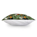Hawaii Tropical Plants Pattern Print Pillow Cover
