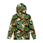 Hawaii Tropical Plants Pattern Print Pullover Hoodie