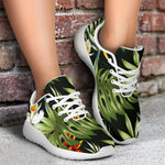 Hawaii Tropical Plants Pattern Print Sport Shoes GearFrost