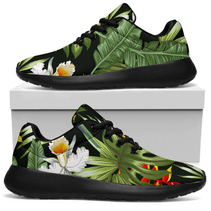 Hawaii Tropical Plants Pattern Print Sport Shoes GearFrost