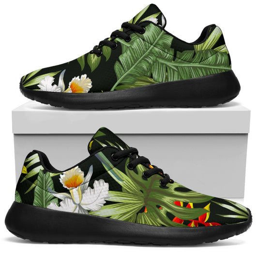 Hawaii Tropical Plants Pattern Print Sport Shoes GearFrost