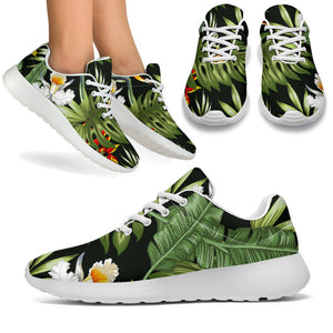 Hawaii Tropical Plants Pattern Print Sport Shoes GearFrost