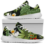 Hawaii Tropical Plants Pattern Print Sport Shoes GearFrost