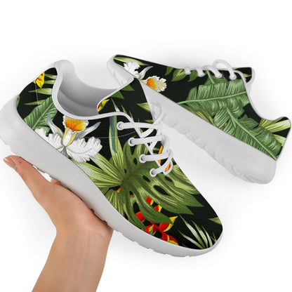 Hawaii Tropical Plants Pattern Print Sport Shoes GearFrost