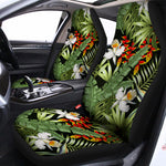 Hawaii Tropical Plants Pattern Print Universal Fit Car Seat Covers