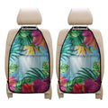 Hawaiian Aloha Flower Print Car Seat Organizers